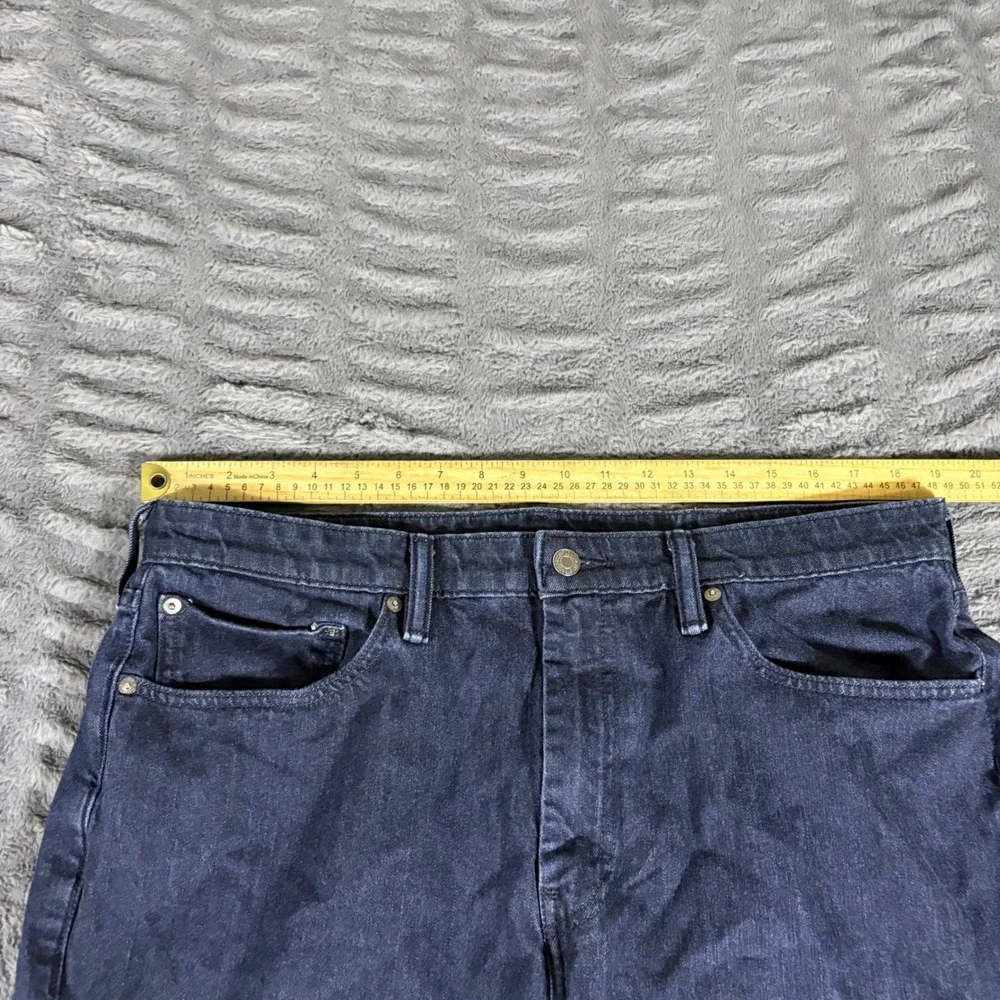 Levis 511 Slim Fit Jeans Mens 36x28 Dark Indigo Blue Stretch Denim 19715-0006